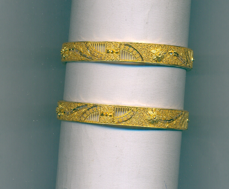 GOLD BANGLE PLAIN FANCY