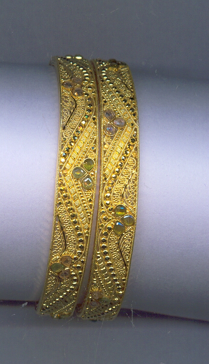 GOLD BANGLE PLAIN FANCY