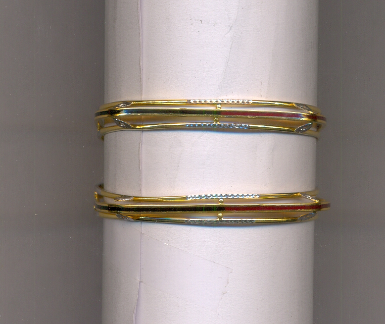 GOLD BANGLE PLAIN FANCY