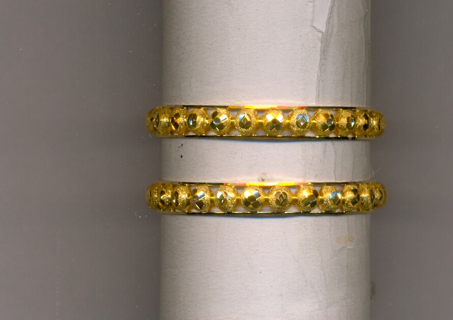 GOLD BANGLE PLAIN FANCY