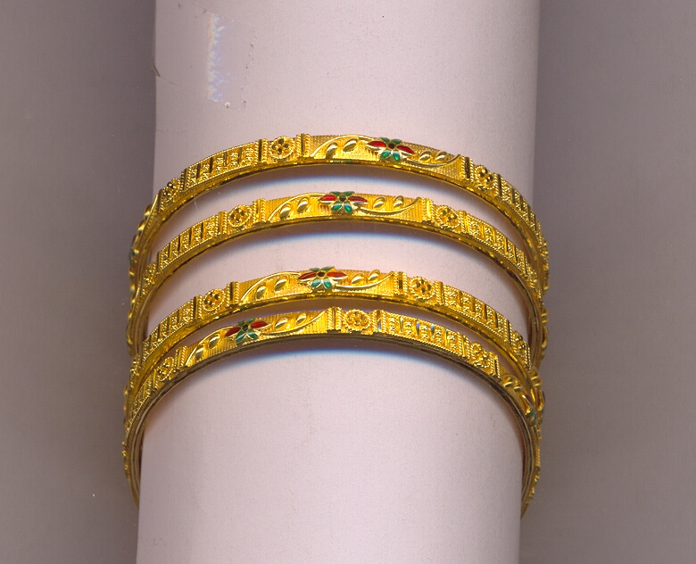 GOLD BANGLE PLAIN FANCY