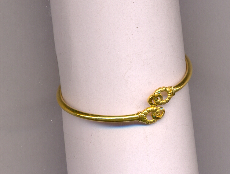 GOLD BANGLE PLAIN FANCY