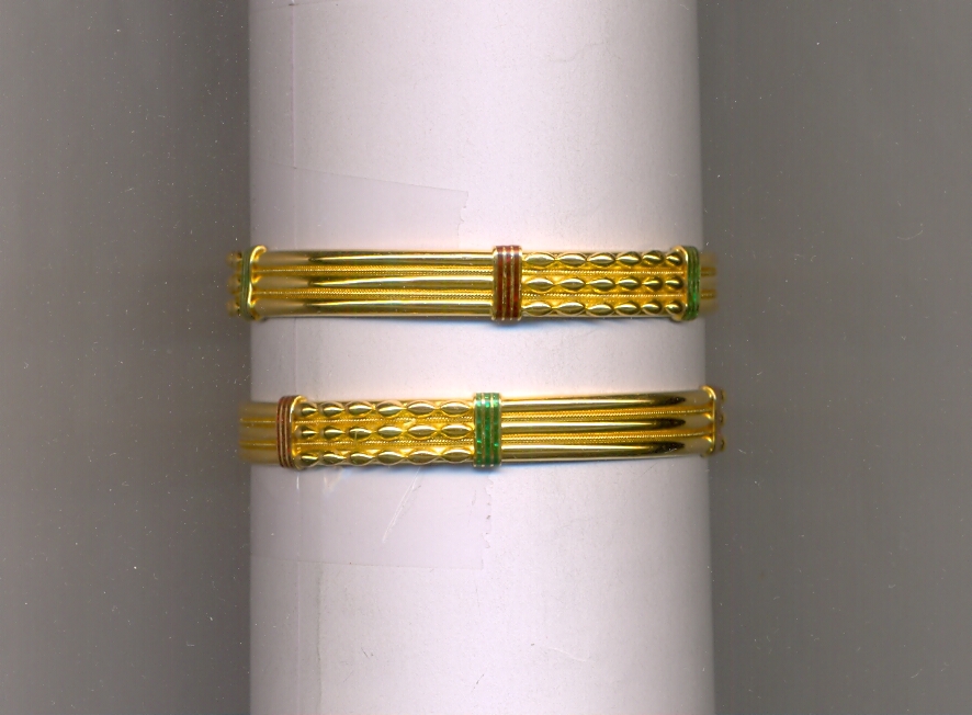 GOLD BANGLE PLAIN FANCY