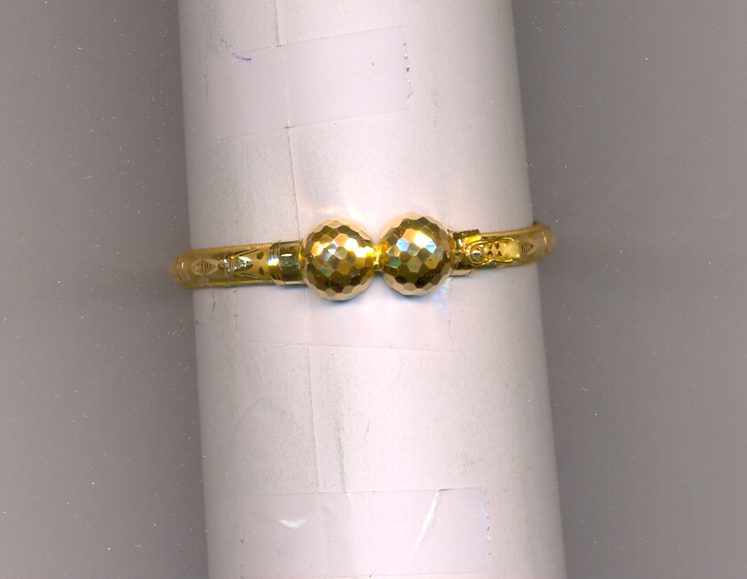 GOLD BANGLE PLAIN FANCY
