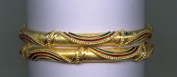 GOLD BANGLE PLAIN FANCY