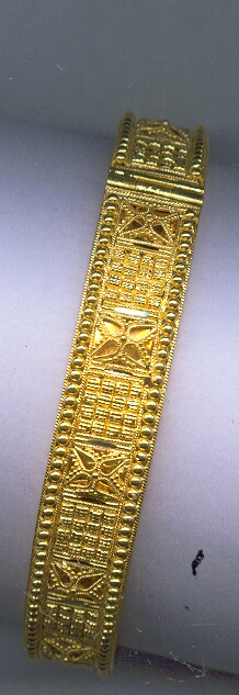 GOLD BANGLE PLAIN FANCY
