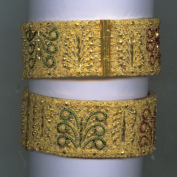 GOLD BANGLE PLAIN FANCY
