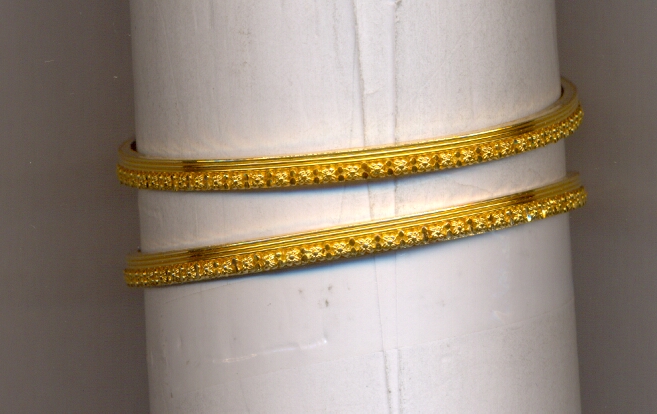 GOLD BANGLE PLAIN FANCY