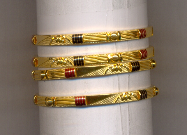 GOLD BANGLE PLAIN FANCY