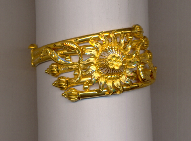 GOLD BANGLE PLAIN FANCY