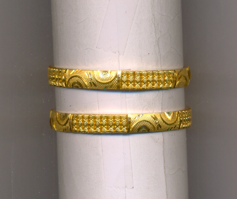 GOLD BANGLE PLAIN FANCY