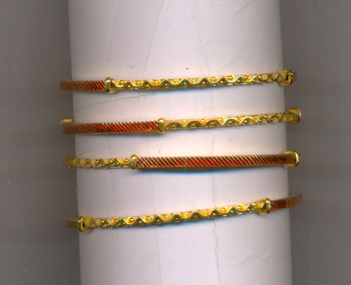 GOLD BANGLE PLAIN FANCY