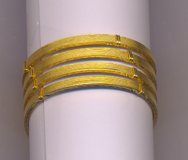 GOLD BANGLE PLAIN FANCY