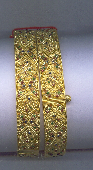 GOLD BANGLE PLAIN FANCY