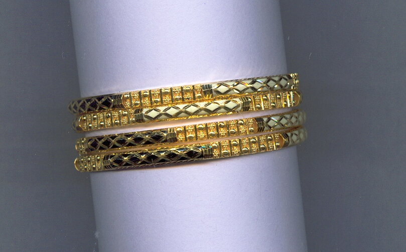 GOLD BANGLE PLAIN FANCY