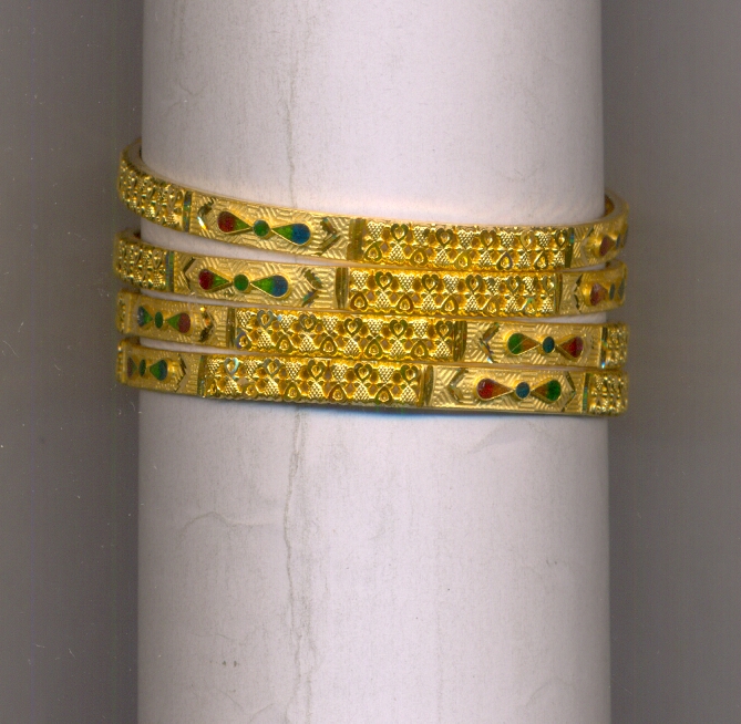 GOLD BANGLE PLAIN FANCY