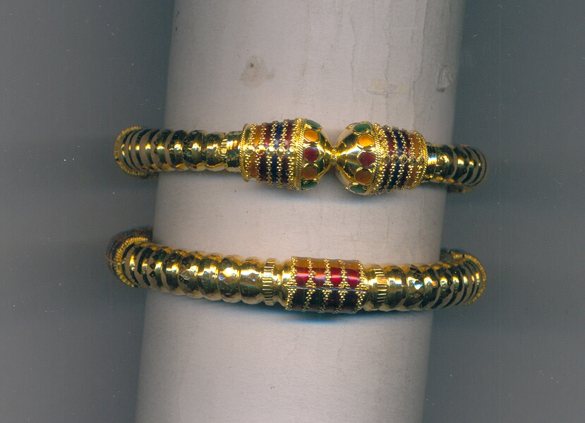 GOLD BANGLE PLAIN FANCY