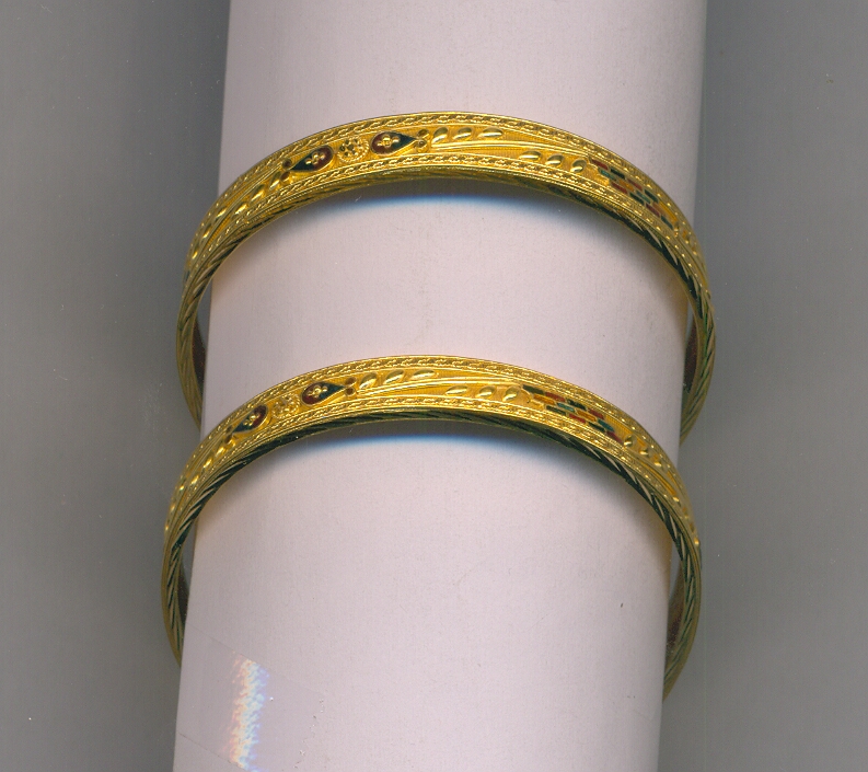 GOLD BANGLE PLAIN FANCY