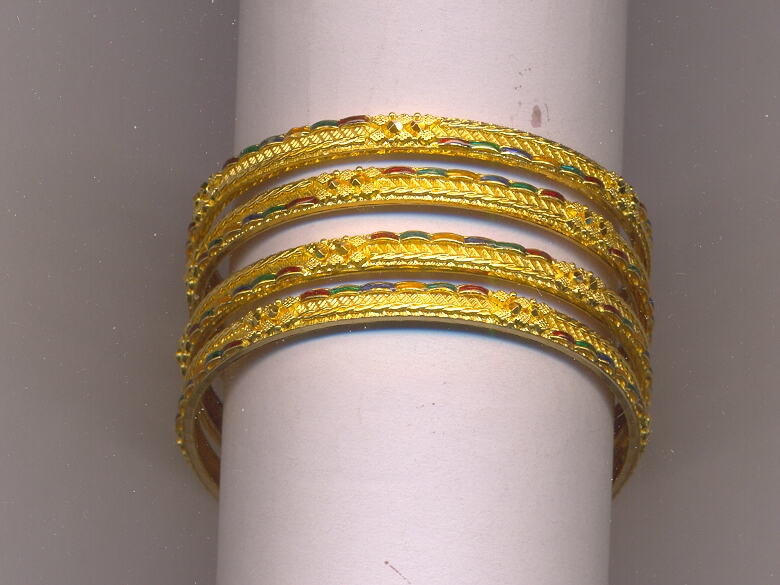 GOLD BANGLE PLAIN FANCY