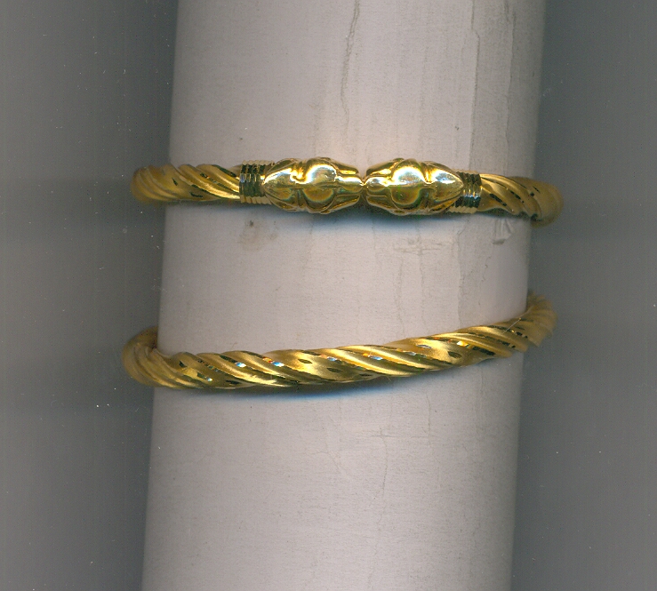GOLD BANGLE PLAIN FANCY