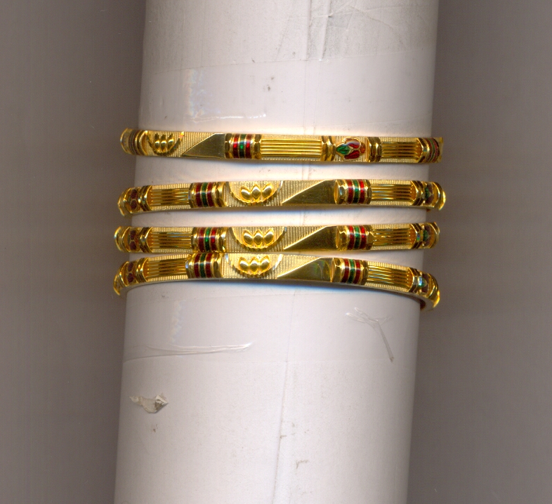 GOLD BANGLE PLAIN FANCY