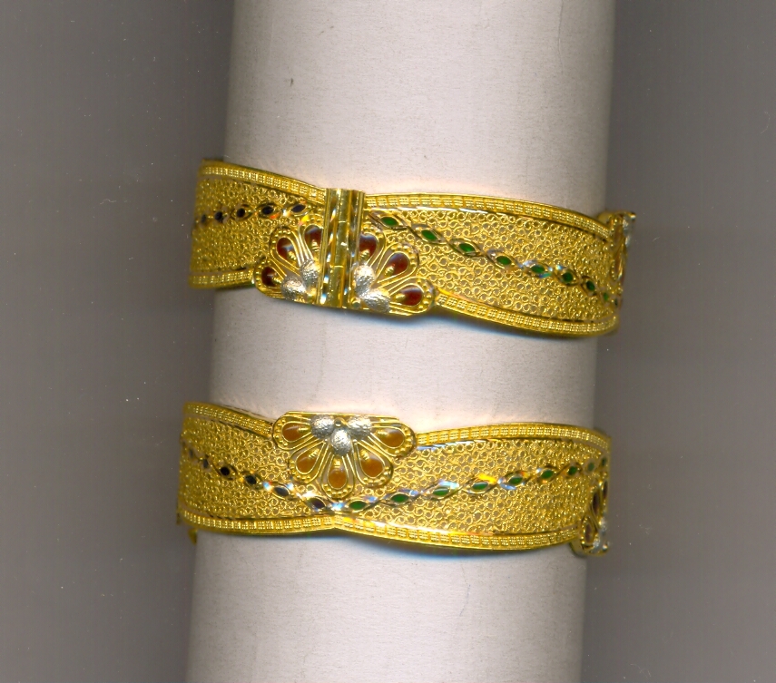 GOLD BANGLE PLAIN FANCY