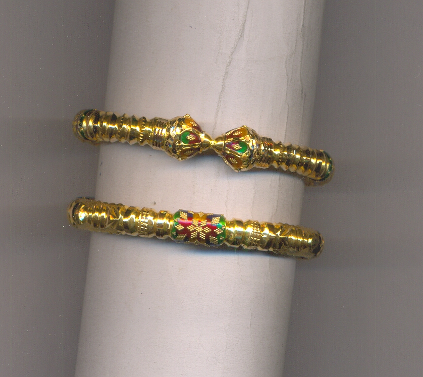 GOLD BANGLE PLAIN FANCY