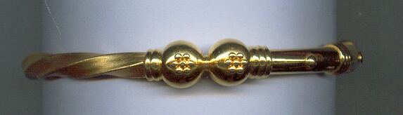 GOLD BANGLE PLAIN FANCY
