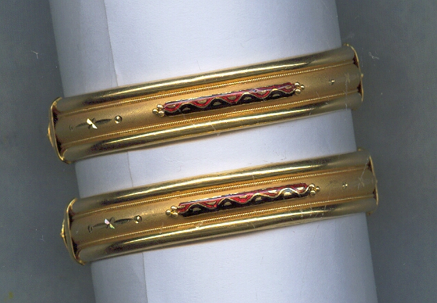 GOLD BANGLE PLAIN FANCY