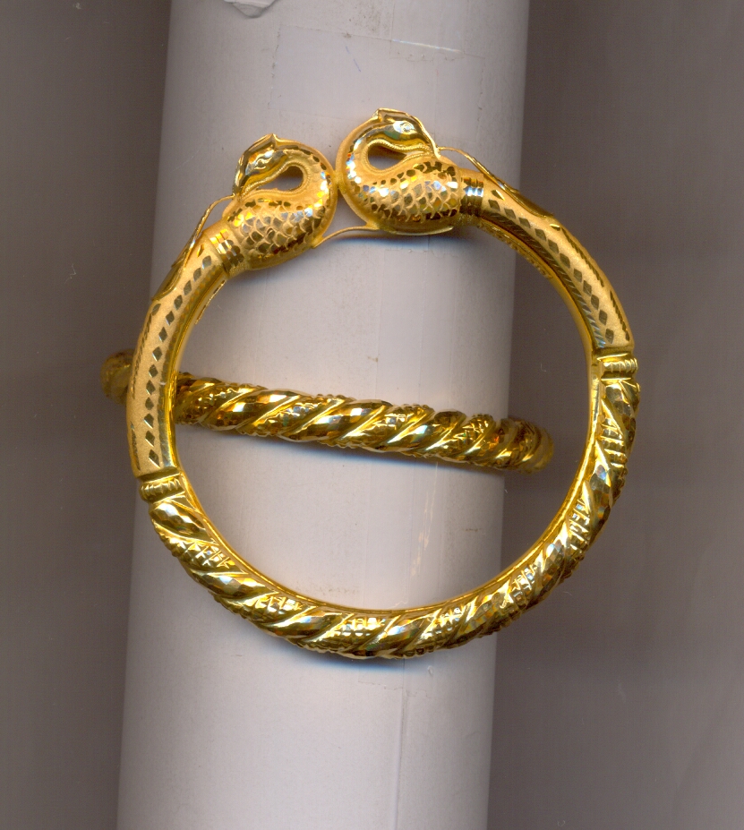 GOLD BANGLE PLAIN FANCY