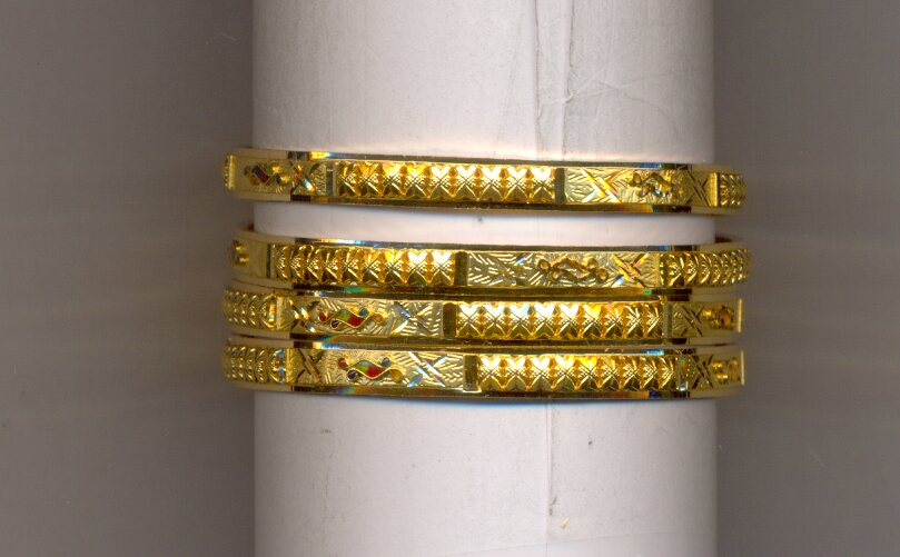 GOLD BANGLE PLAIN FANCY