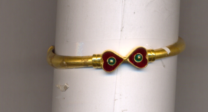 GOLD BANGLE PLAIN FANCY