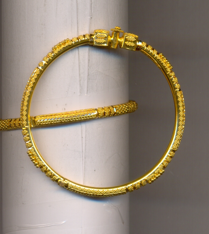 GOLD BANGLE PLAIN FANCY