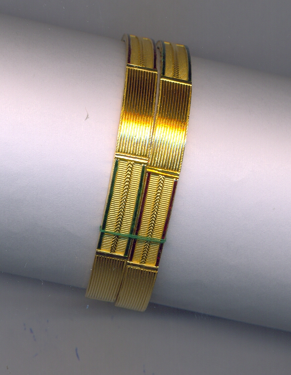 GOLD BANGLE PLAIN FANCY