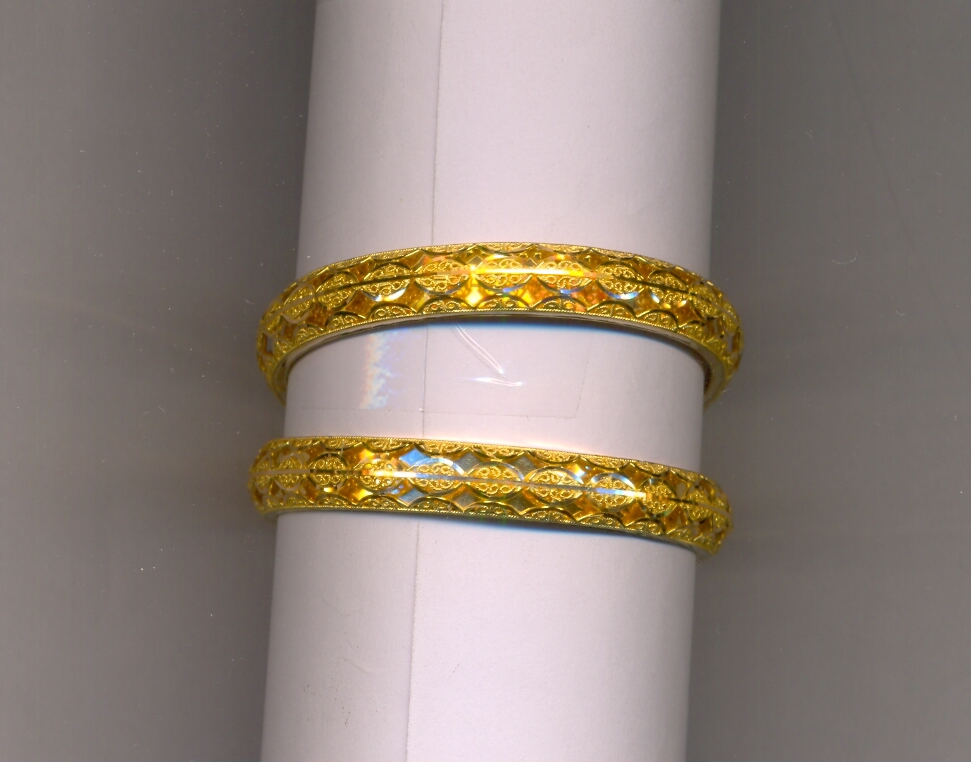 GOLD BANGLE PLAIN FANCY