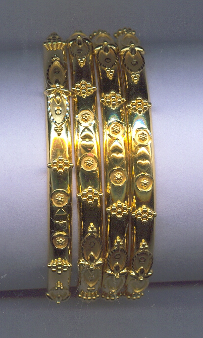 GOLD BANGLE PLAIN FANCY
