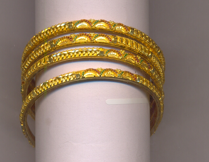 GOLD BANGLE PLAIN FANCY