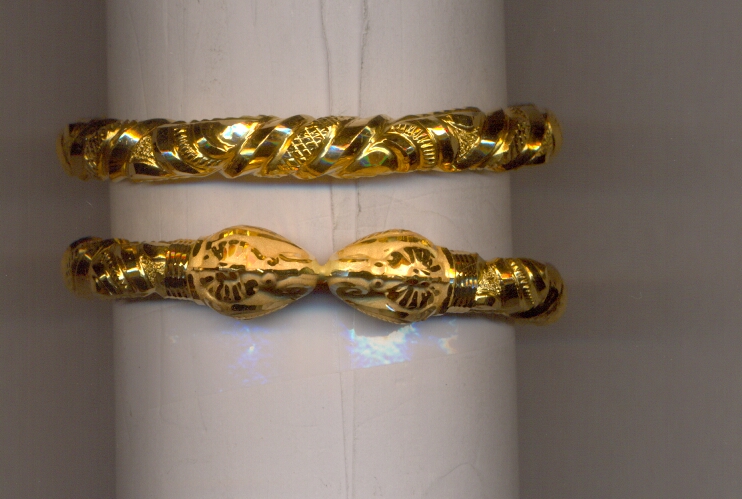 GOLD BANGLE PLAIN FANCY
