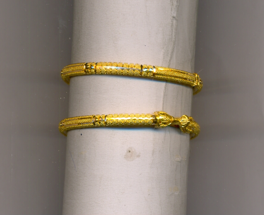 GOLD BANGLE PLAIN FANCY