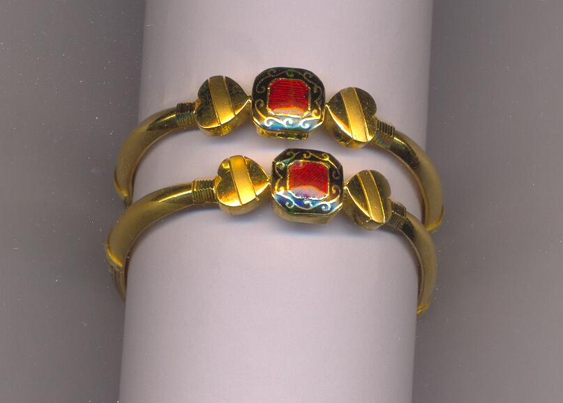 GOLD BANGLE PLAIN FANCY