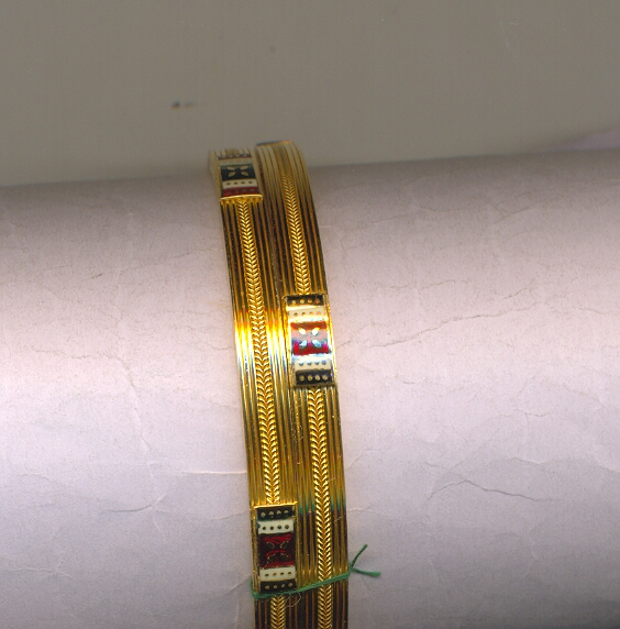 GOLD BANGLE PLAIN FANCY
