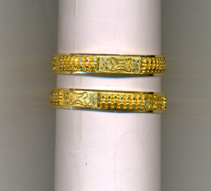 GOLD BANGLE PLAIN FANCY