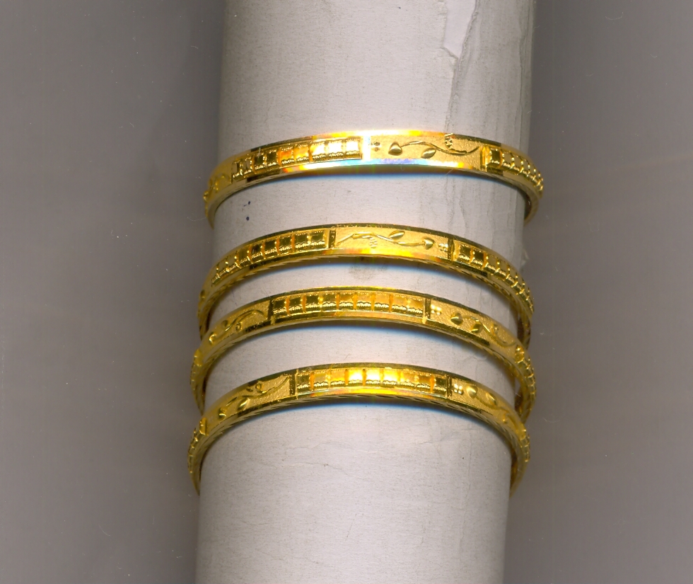 GOLD BANGLE PLAIN FANCY