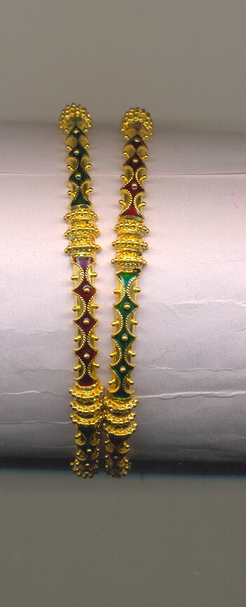 GOLD BANGLE PLAIN FANCY