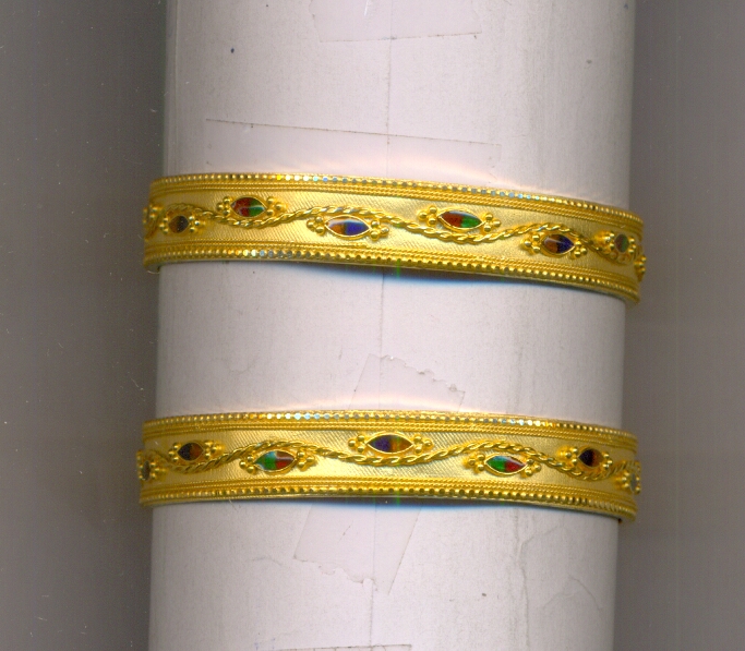GOLD BANGLE PLAIN FANCY