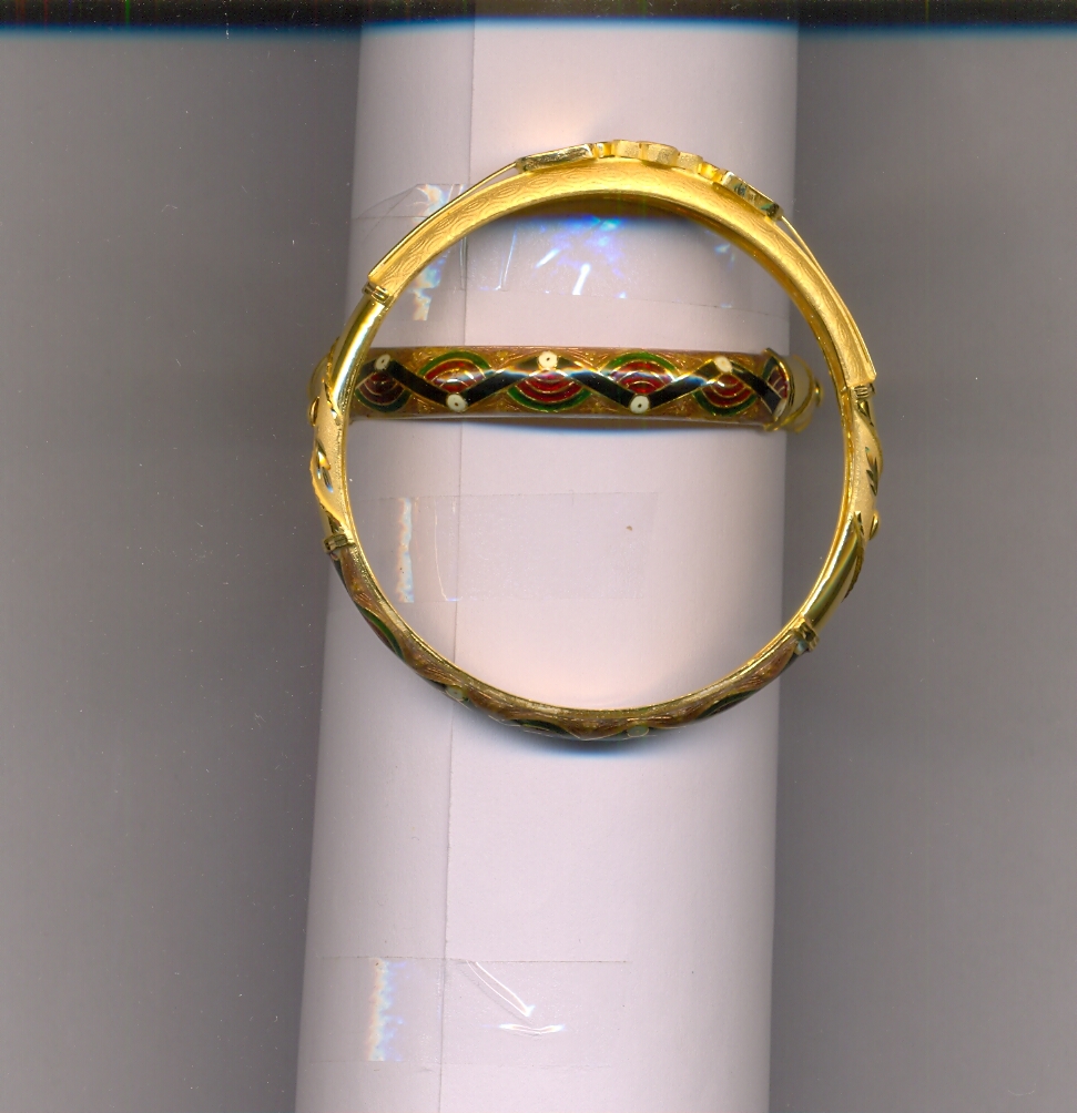GOLD BANGLE PLAIN FANCY