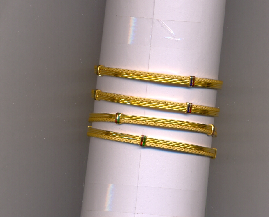 GOLD BANGLE PLAIN FANCY