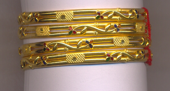 GOLD BANGLE PLAIN FANCY