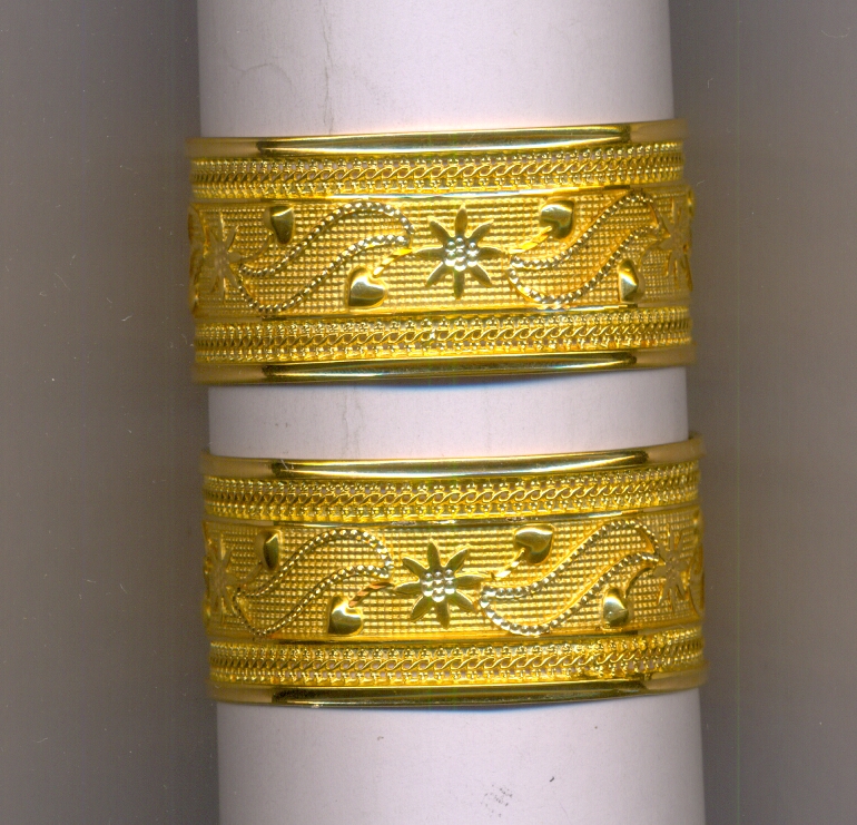 GOLD BANGLE PLAIN FANCY
