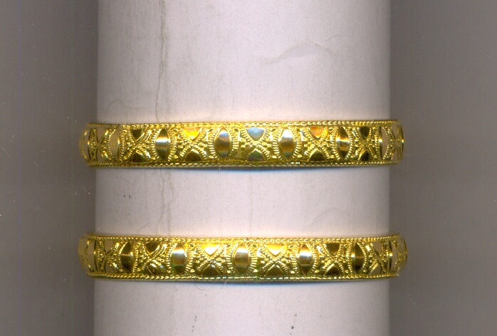 GOLD BANGLE PLAIN FANCY